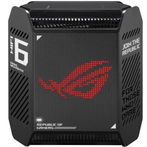 Bežicni ruter ASUS GT6(B-1-PK) Wi-Fi/AX10000/574Mbps/MU-MIMO/9 internih antena/crna