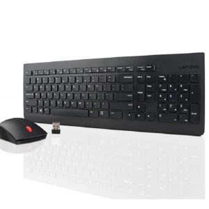 Tastatura+miš LENOVO 510 bežicni set /US/crna