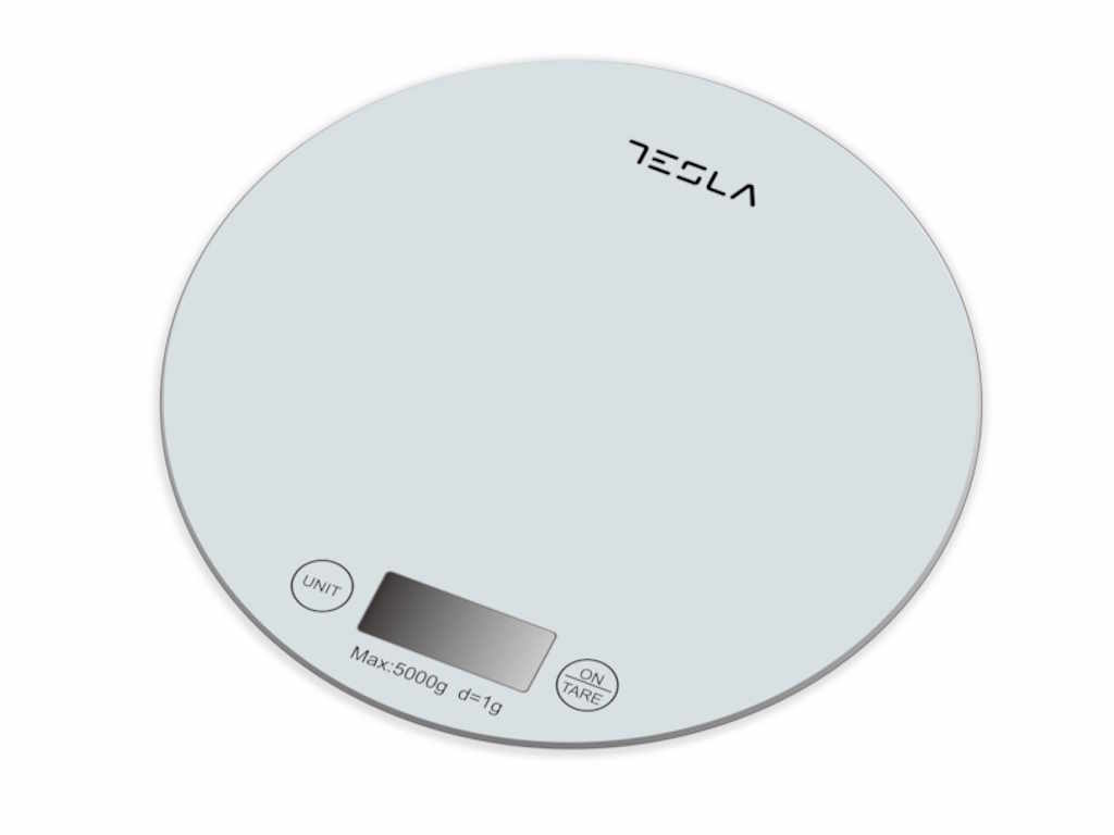 Kuhinjska vaga TESLA KS200W 5kg/bela Kuhinjske vage SOPING.RS 41 Kuhinjska vaga TESLA KS200W 5kg/bela