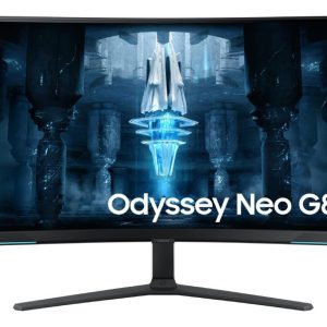Monitor SAMSUNG LS32BG850NPXEN 31,5"/VA,zakrivljen/3840x2160/240Hz/1ms GtG/HDMIx2,DP,USB/pivot/crna