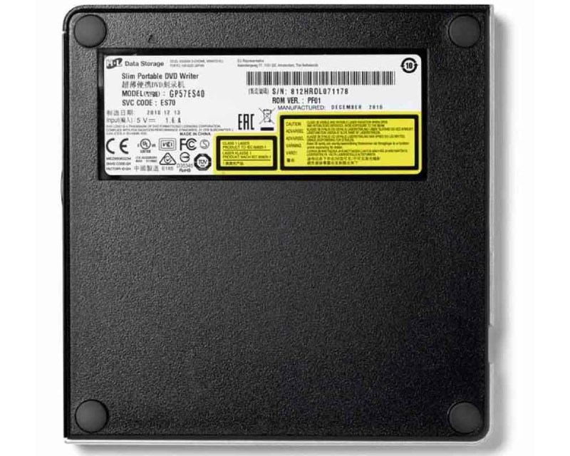 CD DVD-RW USB LG EXT GP57ES40 Slim Silver Optički uređaji SOPING.RS 43 CD DVD-RW USB LG EXT GP57ES40 Slim Silver - Слика 3