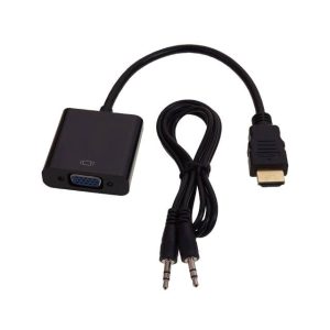 Adapter-konvertor HDMI na VGA+Micro+Audio (m/ž)