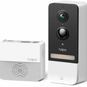 Zvono za ulazna vrata TP-LINK Tapo D230S1/video 2K 5MP/Color night/smart AI detection/IP64/bela Ruteri SOPING.RS Zvono za ulazna vrata TP-LINK Tapo D230S1/video 2K 5MP/Color night/smart AI detection/IP64/bela