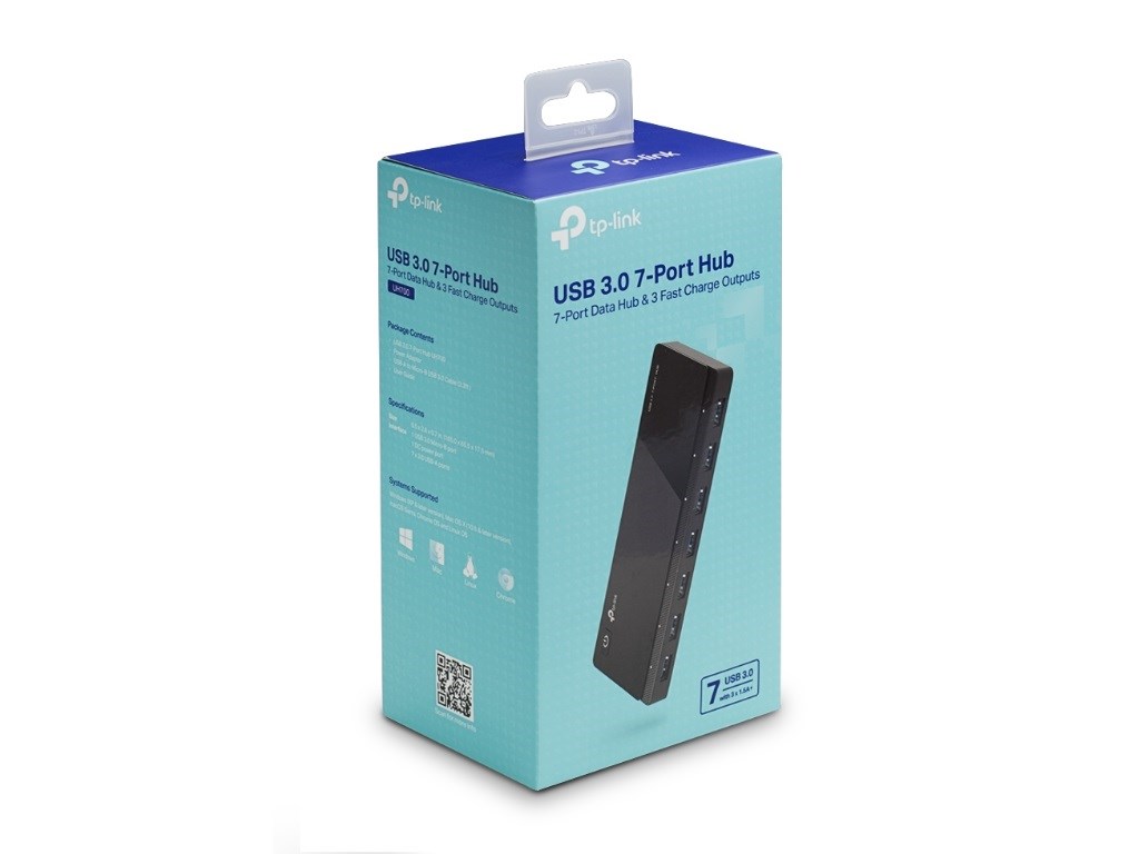 Adapter TP-LINK UH700 prenosni HUB/7xUSB 3.0/napajanje USB adapteri SOPING.RS 42 Adapter TP-LINK UH700 prenosni HUB/7xUSB 3.0/napajanje - Слика 2