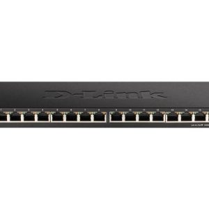 D-Link 16-port Gigabit neupravljiv switch, DGS-1016S/E