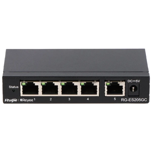 10/100/1000 5-port Reyee RG-ES205GC L2 upravljiv Cloud svič Svičevi SOPING.RS 41 10/100/1000 5-port Reyee RG-ES205GC L2 upravljiv Cloud svič