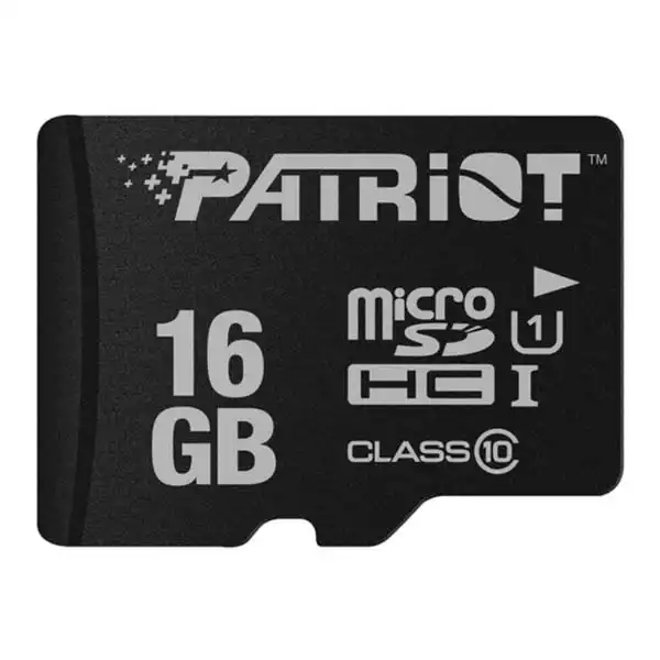 Micro SDHC 16GB Patriot Class 10 LX Series UHS-I CL10 PSF16GMDC10 Memorijske kartice SOPING.RS 41 Micro SDHC 16GB Patriot Class 10 LX Series UHS-I CL10 PSF16GMDC10