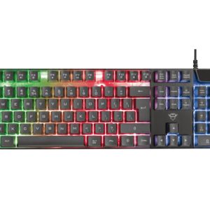 Tastatura TRUST GXT 835 AZOR žicna/RGB/gaming/crna