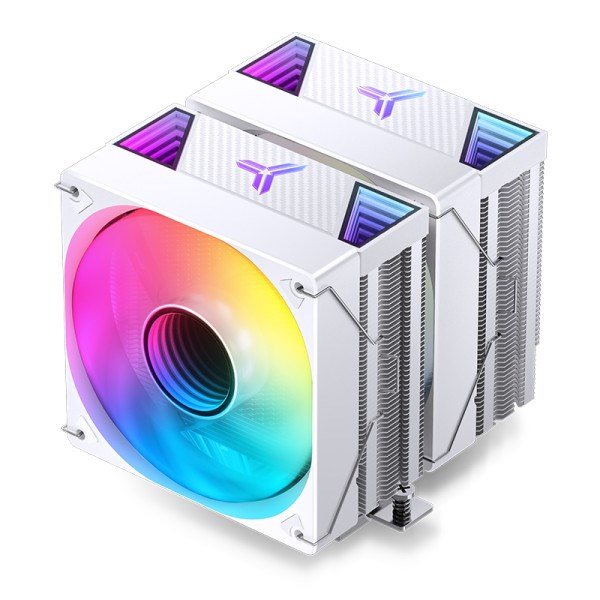 CPU Hladnjak Jonsbo CR-3000 White TDP: 260W ARGB, 2x 120mm, 7x heatpipe Hladnjaci SOPING.RS 43 CPU Hladnjak Jonsbo CR-3000 White TDP: 260W ARGB, 2x 120mm, 7x heatpipe - Слика 3