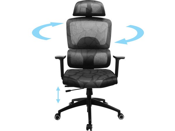 Stolica gaming Sandberg ErgoFusion Pro 640-96 Gaming nameštaj SOPING.RS 44 Stolica gaming Sandberg ErgoFusion Pro 640-96 - Слика 4