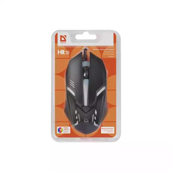 Miš Defender Hit MB-550 1200 DPI USB RGB Miševi SOPING.RS 44 Miš Defender Hit MB-550 1200 DPI USB RGB - Слика 4