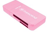 Card reader, Mini F5, USB3.0, SD/MicroSD SDHC/SDXC/UHS-I, Pink – TS-RDF5R Čitači kartica SOPING.RS Card reader, Mini F5, USB3.0, SD/MicroSD SDHC/SDXC/UHS-I, Pink - TS-RDF5R