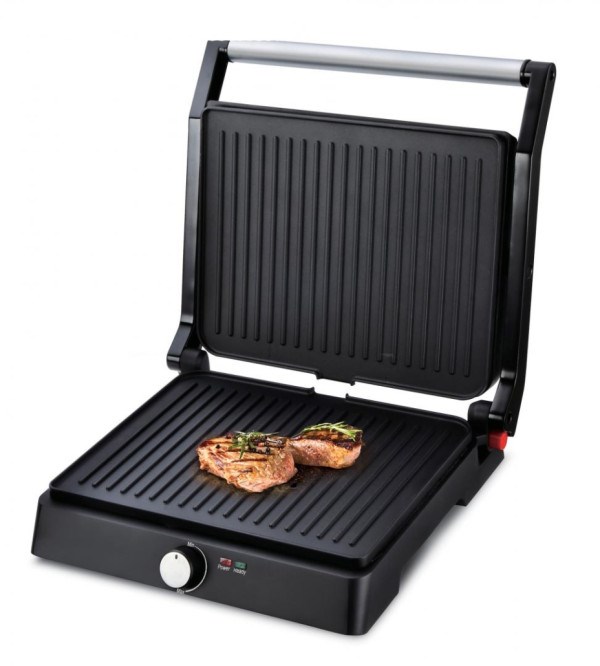 Električni grill HEINNER HEPG-F2000BKSS 2000W/29x23cm Kontaktni gril i aparati za sendviče SOPING.RS 42 Električni grill HEINNER HEPG-F2000BKSS 2000W/29x23cm - Слика 2