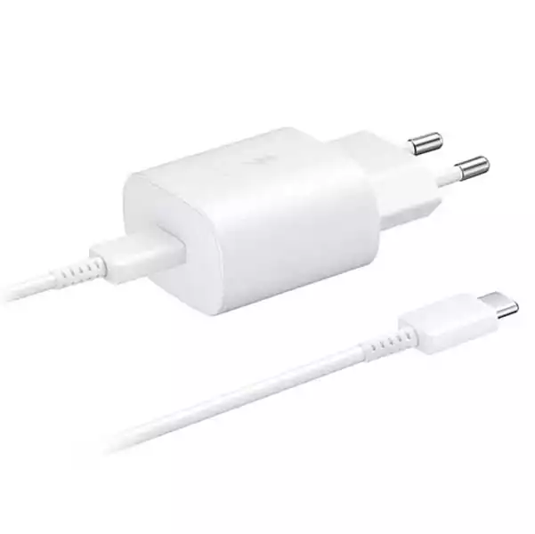 Kućni punjač Samsung EP-TA800 fast 25W beli bez kablića Punjači i auto držači za mobilne telefone SOPING.RS 42 Kućni punjač Samsung EP-TA800 fast 25W beli bez kablića - Слика 2