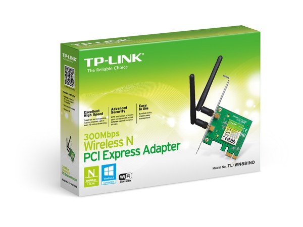 LAN MK TP-LINK TL-WN881ND 300MB/S PCI EXPRESS Wireless SOPING.RS 42 LAN MK TP-LINK TL-WN881ND 300MB/S PCI EXPRESS - Слика 2