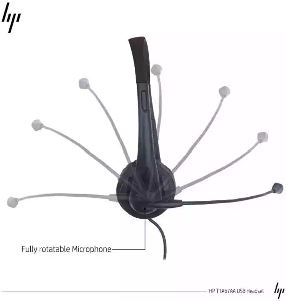 Slušalice sa mikrofonom HP USB Stereo T1A67AA Slušalice SOPING.RS 42 Slušalice sa mikrofonom HP USB Stereo T1A67AA - Слика 2