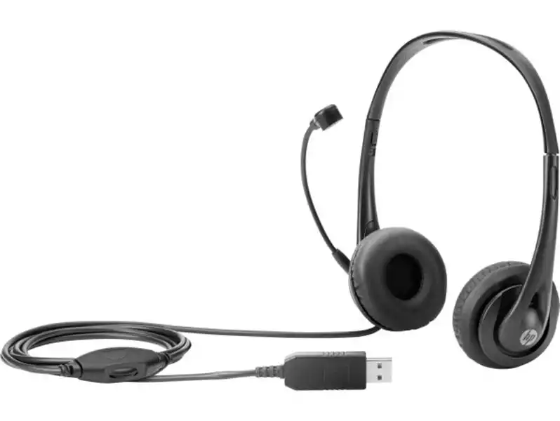Slušalice sa mikrofonom HP USB Stereo T1A67AA Slušalice SOPING.RS 41 Slušalice sa mikrofonom HP USB Stereo T1A67AA