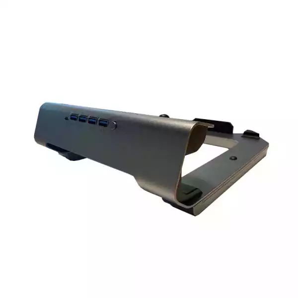 Postolje za laptop Zeus ES-A66 14-15.6 USB-C/USB Hub Port 4x USB 3.0/RGB Aluminium Siver Dodatna oprema za računare SOPING.RS 41 Postolje za laptop Zeus ES-A66 14-15.6 USB-C/USB Hub Port 4x USB 3.0/RGB Aluminium Siver