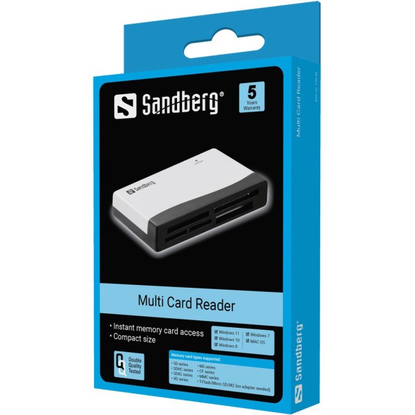 Čitač kartica Sandberg 133-46 Čitači kartica SOPING.RS 42 Čitač kartica Sandberg 133-46 - Слика 2