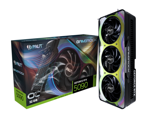 SVGA Palit GeForce RTX5090 GameRock OC 32GB GDDR7, NE75090S19R5-GB2020G Grafičke karte SOPING.RS 41 SVGA Palit GeForce RTX5090 GameRock OC 32GB GDDR7, NE75090S19R5-GB2020G