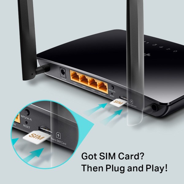 4G Router TP-LINK Archer MR402 AC1200/4GLAN/SIM slot Ruteri SOPING.RS 43 4G Router TP-LINK Archer MR402 AC1200/4GLAN/SIM slot - Слика 3
