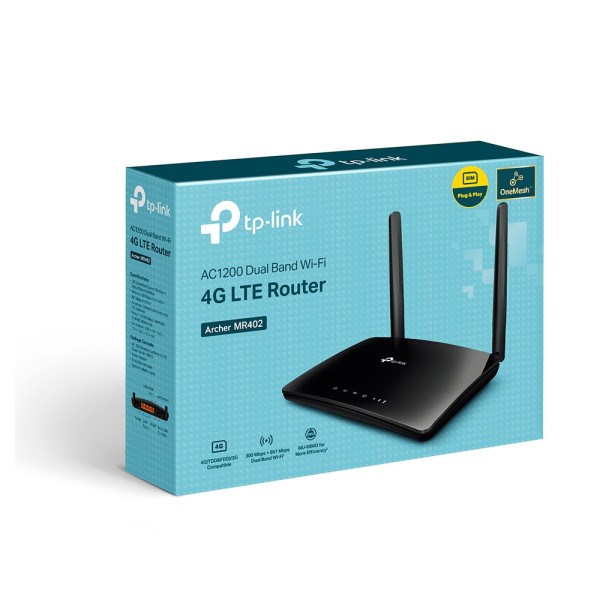 4G Router TP-LINK Archer MR402 AC1200/4GLAN/SIM slot Ruteri SOPING.RS 45 4G Router TP-LINK Archer MR402 AC1200/4GLAN/SIM slot - Слика 5