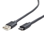 USB2.0 to USB-C Cable, up to 480 Mbit/s, Black, 1m – CCP-USB2-AMCM-1M Kablovi i adapteri SOPING.RS USB2.0 to USB-C Cable, up to 480 Mbit/s, Black, 1m - CCP-USB2-AMCM-1M