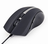 G-laser Mouse 800-2400 DPI, 6 Buttons, USB, Black, Cable 1.8m - MUS-GU-02