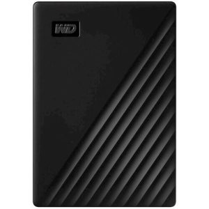 External HDD 2TB, My Passport, USB3.2 Gen1, Black - WDBYVG0020BBK-WESN