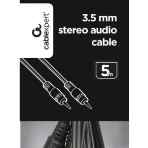 3.5 mm stereo audio cable, 5 m – CCA-404-5M Kablovi i adapteri SOPING.RS 3.5 mm stereo audio cable, 5 m - CCA-404-5M