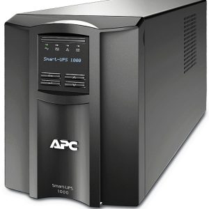 APC Smart-UPS 1000VA, Line Interactive, Sine Wave, Tower, 1000VA/700W, 230V, AVR, 8x IEC C13, Batter - SMT1000IC