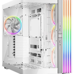 LIGHT BASE 900 FX White, MB compatibility: E-ATX / ATX / M-ATX / Mini-ITX, 4 Light Wings 140mm PWM f - BGW72