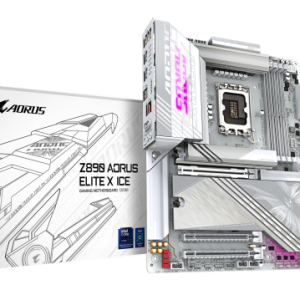 LGA1851, Z890 Chipset, 4x DDR5, 5x M.2 slots, including 1xPCIe 5.0 x4, 1 x PCIe 5.0 x16 with PCIe UD - Z890 A ELITE X ICE