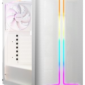 PURE BASE 501 DX White, MB compatibility: ATX / M-ATX / Mini-ITX, Three pre-installed be quiet! Pure - BGW77