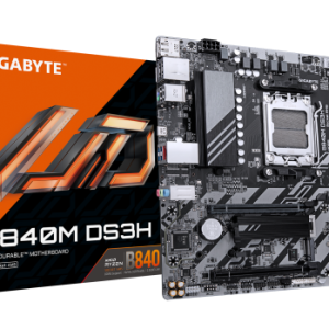 AM5, AMD B840 Chipset, 4x DDR5 DIMM, X3D Turbo Mode to unleash new era gaming performance - B840M DS3H