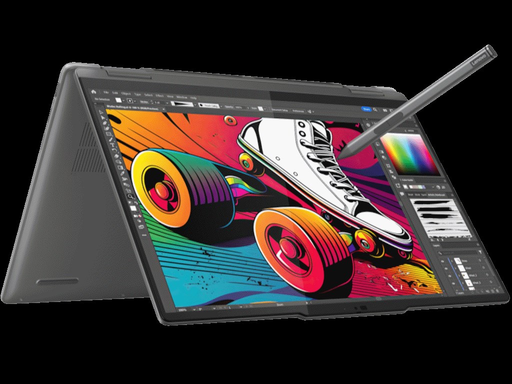 Laptop LENOVO Yoga 7 2in1 14IML9 Win11 Home/14″ 2.8K/U7-155H/16GB/1TB/FPR/backlit SRB/siva Laptop računari SOPING.RS 44 Laptop LENOVO Yoga 7 2in1 14IML9 Win11 Home/14" 2.8K/U7-155H/16GB/1TB/FPR/backlit SRB/siva - Слика 4