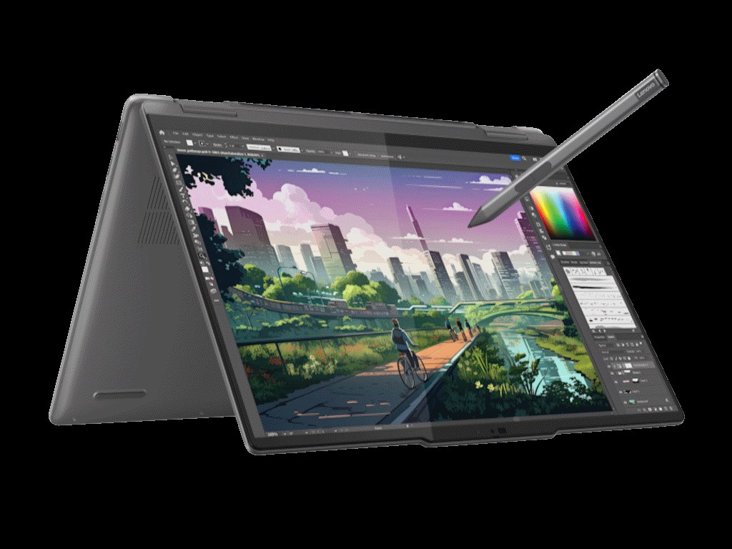 Laptop LENOVO Yoga 7 2in1 14AHP9 DOS/14″ WUXGA OLED/Ryzen 7-8840HS/16GB/1TB/backlit SRB/siva Laptop računari SOPING.RS 42 Laptop LENOVO Yoga 7 2in1 14AHP9 DOS/14" WUXGA OLED/Ryzen 7-8840HS/16GB/1TB/backlit SRB/siva - Слика 2