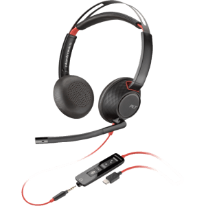 Slušalice HP Poly BW 5220 USB-C HS +3.5mmP +USB-C/A/8X231AA/crna - 8X231AA