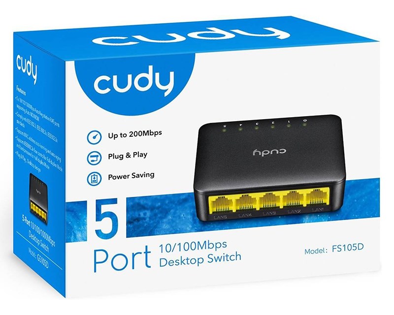 FS105D 5port switch Svičevi SOPING.RS 42 FS105D 5port switch - Слика 2