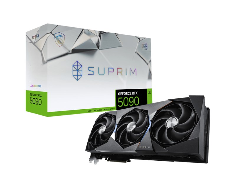 GeForce RTX 5090 32G SUPRIM SOC grafička karta Grafičke karte SOPING.RS 41 GeForce RTX 5090 32G SUPRIM SOC grafička karta