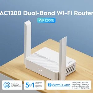 CUDY  WR1200E AC1200 Dual Band Smart Wi-Fi ruter