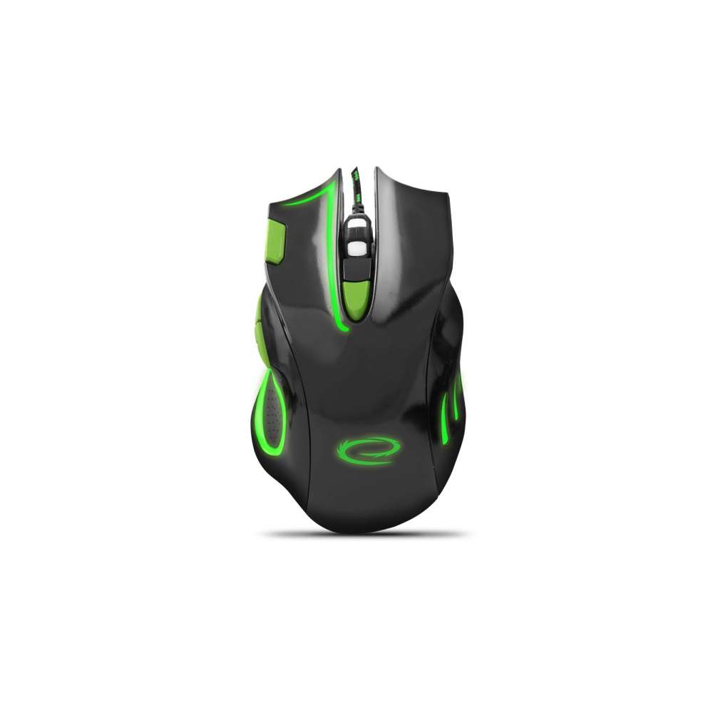 ESPERANZA EGM401KG ZICNI MIS ZA GAMERS 7D OPT. USB MX401 HAWK CRNO-ZELENI Konzole SOPING.RS 41 ESPERANZA EGM401KG ZICNI MIS ZA GAMERS 7D OPT. USB MX401 HAWK CRNO-ZELENI
