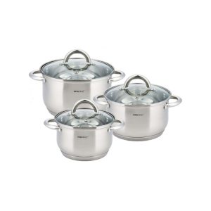 KINGHOFF KH4446 SET ŠERPI 1/3 INOX 6 DELOVA