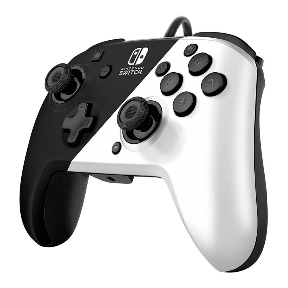 Nintendo Switch Faceoff Deluxe Controller + Audio – Black & White Gamepad/joystick SOPING.RS 42 Nintendo Switch Faceoff Deluxe Controller + Audio - Black & White - Слика 2