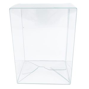 Clear 4'' Pop Protector With Film On It With Soft Crease Line And Automatic Bot Lock