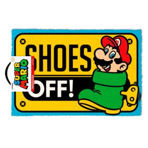 Super Mario - Shoes Off Doormat