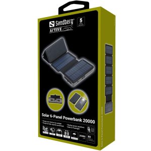 Solarni punjač i powerbank Sandberg 420-73 20000mAh/7.5W/USB-C