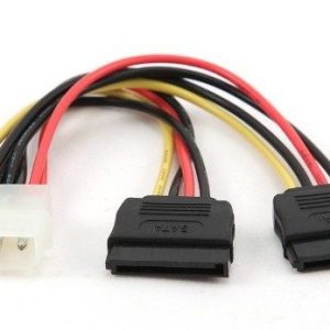 CC-SATA-PSY-0.3M Gembird 2 xSerial ATA power supply kabl flat 30cm