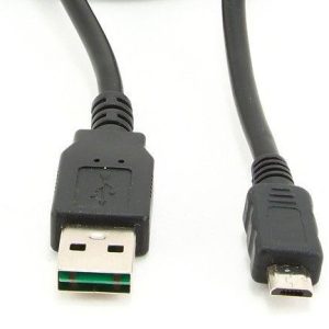 CC-mUSB2D-1M Gembird Double-sided USB 2.0 AM to Micro-USB cable, black, 1 m