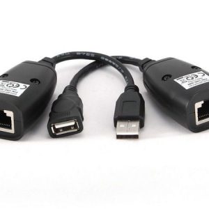 UAE-30M Gembird USB extender radi sa CAT5e ili CAT6 LAN kablom, 30m
